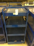 4 DECK BLUE STOCKING CART