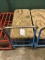 2 DECK STOCKING CART, BLUE