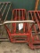 2 DECK STOCKING CART, RED