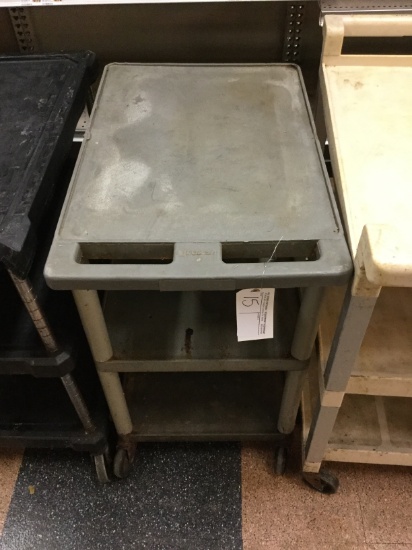 GRAY PLASTIC STOCKING CART