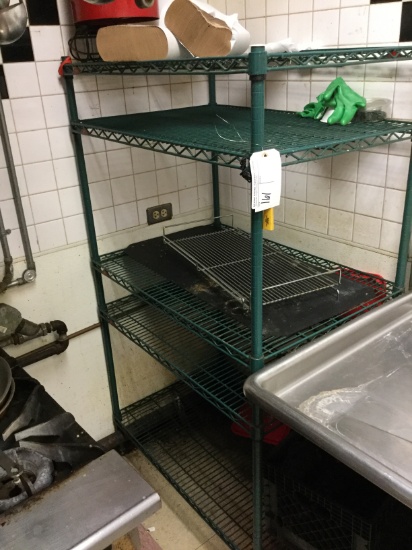 3' GREEN METRO RACK