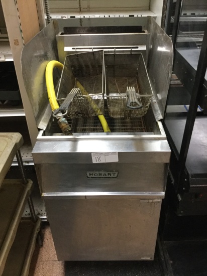 2 BASKET HOBART FRYER