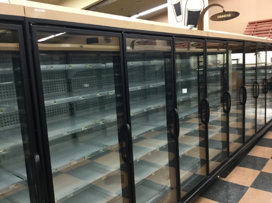 5 DOOR HUSSMANN FREEZER