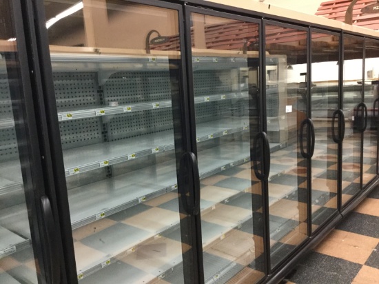 4 DOOR HUSSMANN FREEZER