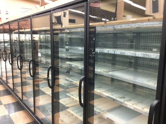 5 DOOR HUSSMANN FREEZER