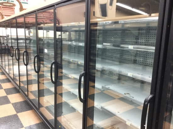 5 DOOR HUSSMANN FREEZER