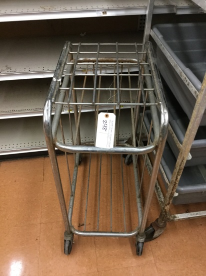 CHROME MEAT CART