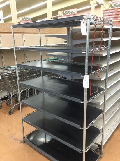 4' CHROME METRO RACK