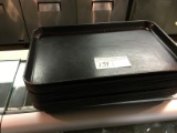 MISC. DELI TRAYS, BLACK