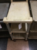 CREAM PLASTIC STOCKING CART