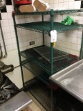3' GREEN METRO RACK