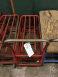 2 DECK STOCKING CART, RED