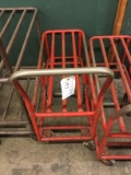 2 DECK STOCKING CART, RED