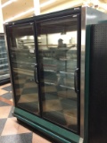 2 DOOR HUSSMANN FREEZER