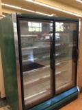2 DOOR HUSSMANN FREEZER