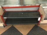 2 SHORT RED METRO RACK