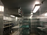 16â€™X 24â€™X9â€™ MEAT WALK IN COOLER w/ COIL