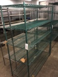 5' METRO RACK, GREEN