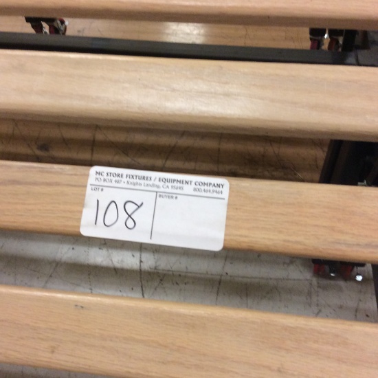 4' x4' Produce tilt racks