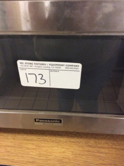 Panasonic commercial microwave