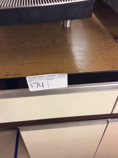11' deli/bakery counter with hand sink