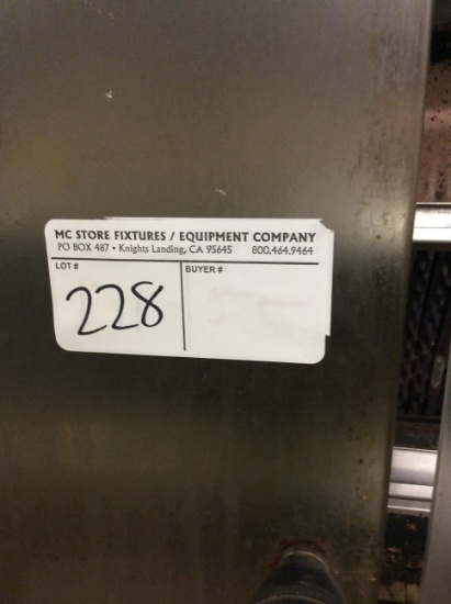 Rotisol gas rotisserie oven