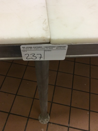 9' poly top table