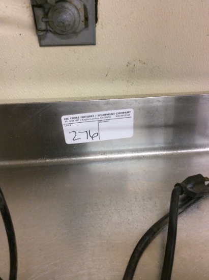 7' S.S table