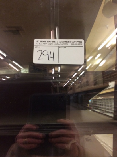 NEW Hill Phoenix 2 glass door refrigerator