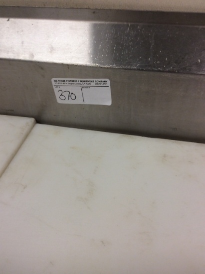 8' poly top counter