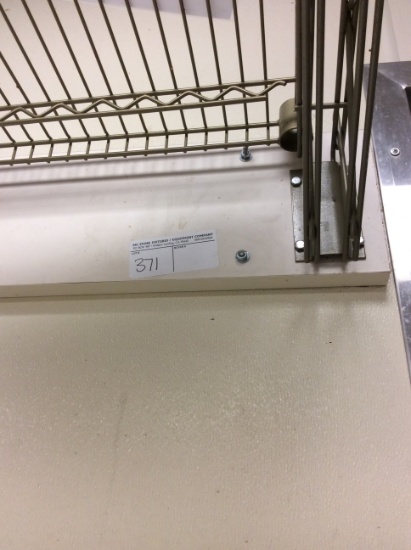 8' storage shelf