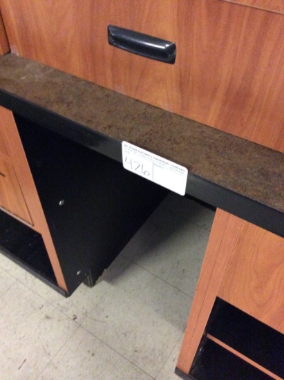 6' service counter