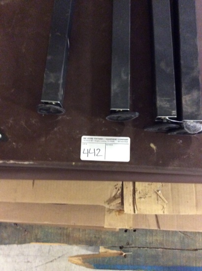 1 lot 3' square table tops and legs