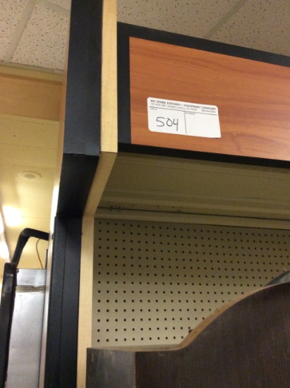 56' Wall shelving