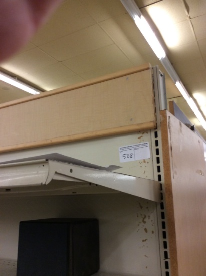 48' Wall shelving