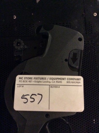 Price gun with stickers