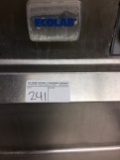 8' S.S. 2 hole 2 drainboard sink with sprayer