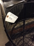 3 bin merchandiser black