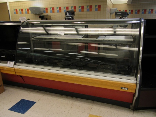 7' TYLER CURVED GLASS BAKERY CASE