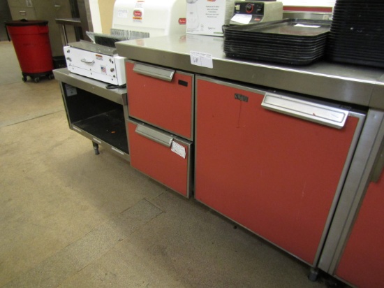 6' SS BAKERY BACK COUNTER