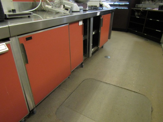 11' SS BAKERY BACK COUNTER