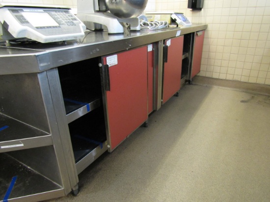 8'.5" SS BAKERY BACK COUNTER