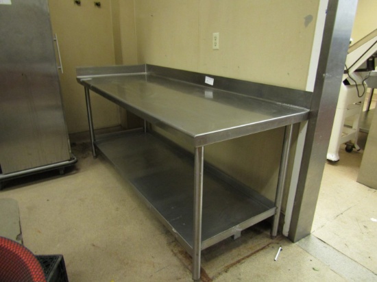 7' SS BAKERY TABLE