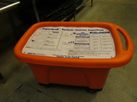 ORANGE SUPER SOAKER SYSTEM TUB