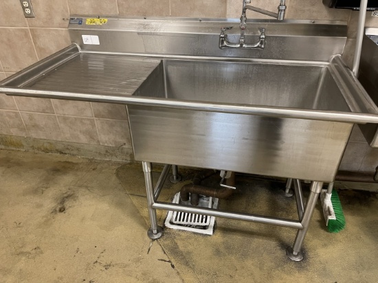 1 Hole 1 Drain SS Sink