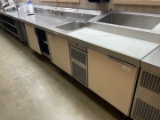 8' SS Counter with Sink