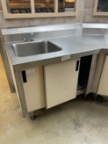 SS Prep Counter with Sink