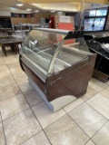 4' Curved Glass Cooler