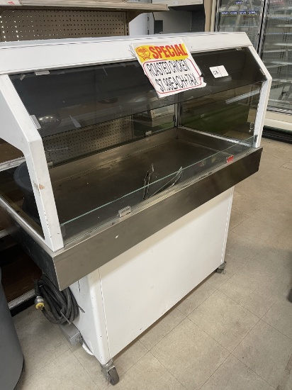 4' hot food warmer