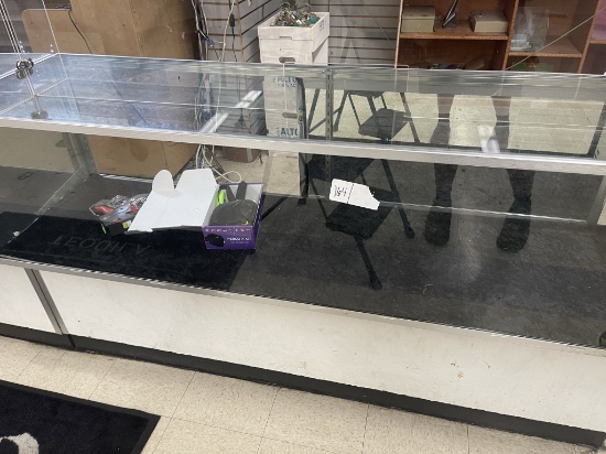 6' glass display counter